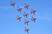 The Red Arrows: "Kite To Apollo Loop"