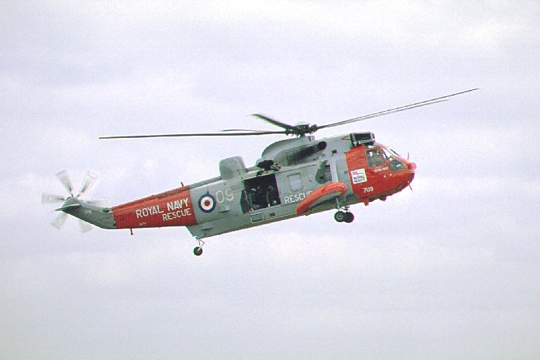 Royal Navy Westland Sea King HU5 ZA130