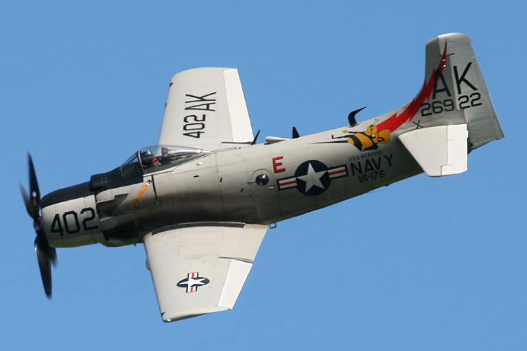Douglas Skyraider AD4-NA G-RADR