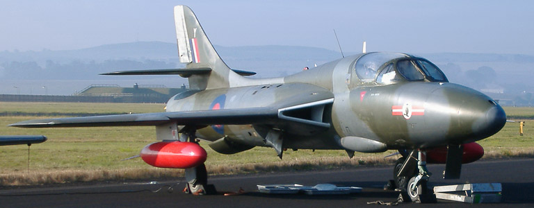 Hawker Hunter T.8B G-BZSE