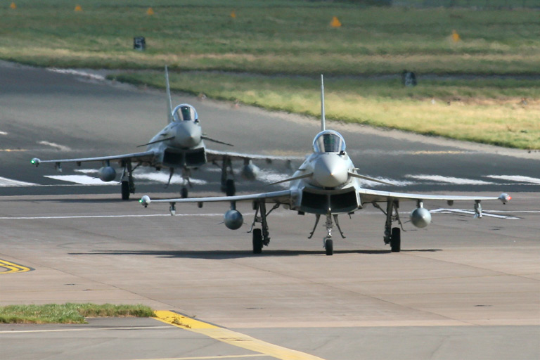 Eurofighter EF-2000 Typhoon Ss 36-22 and 36-23