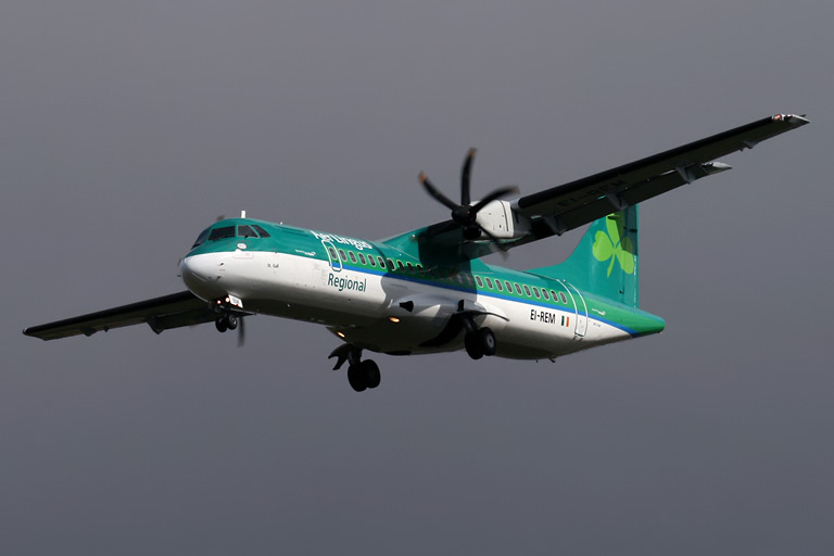 Aer Lingus Regional/Aer Arann ATR 72-500 EI-REM "Saint Gall"