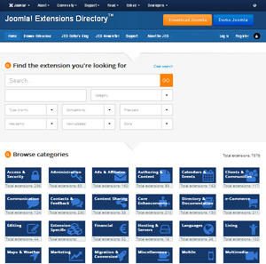 Joomla Extensions Directory